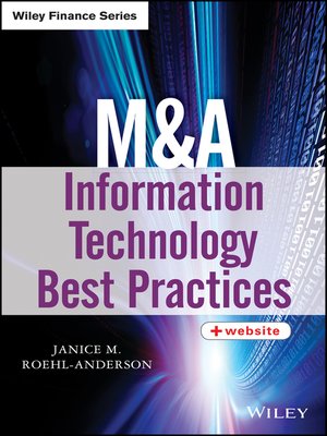 cover image of M&A Information Technology Best Practices